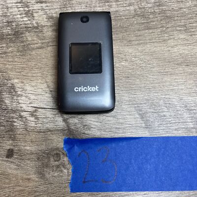 Alcatel QuickFlip 4044C Gray 2.8'' LCD Bluetooth 4G LTE Cellular Flip Cell Phone