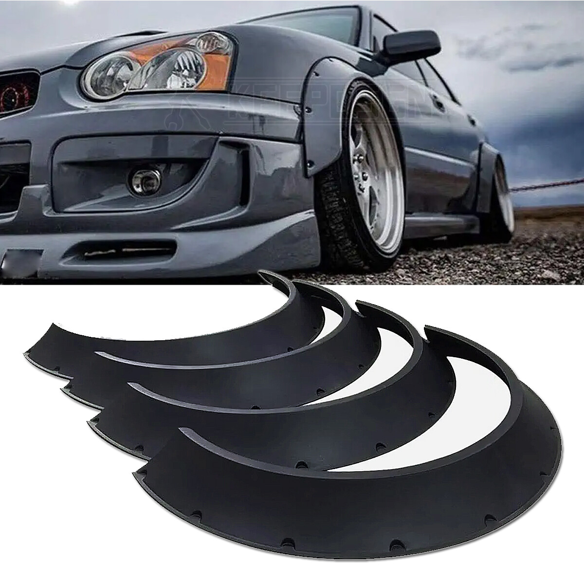 Fender Flares Flexible Extra Wide Body For Aston Martin DB11 DB9 DB7 V8 Vantage