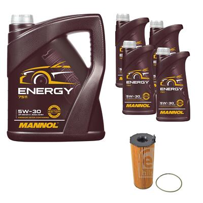Inspektionspaket 9L Energy 5W-30 für Audi A6 Allroad 3.0 TDI quattro 2.7 A4