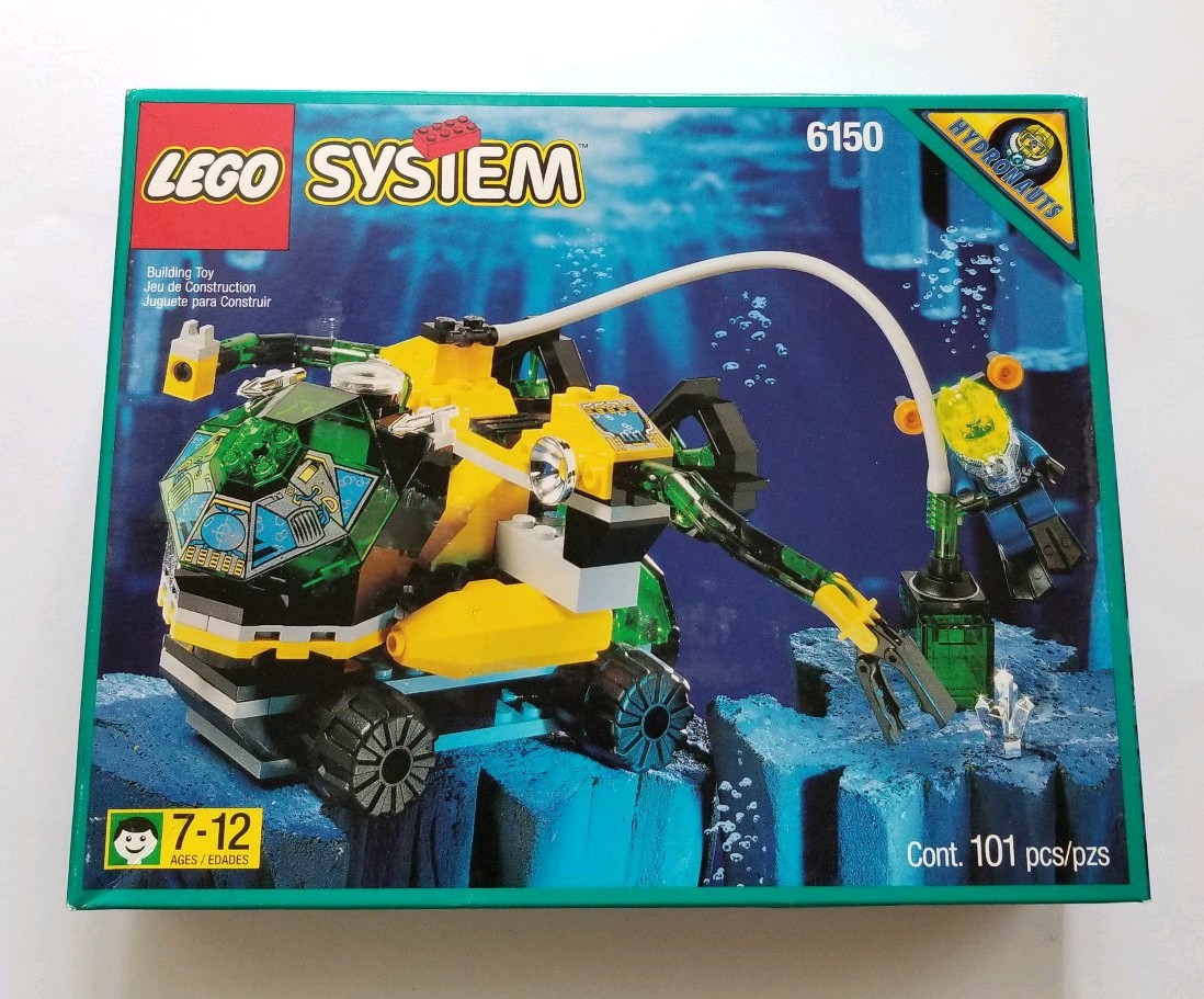 Nuevo LEGO Set 6150 sistema AQUAZONE hydronauts detector de cristal sellado de fábrica Nuevo LEGO Set 6150 sistema AQUAZONE hydronauts detector de cristal sellado de fábrica