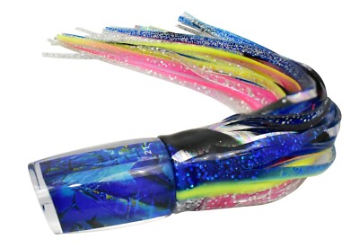 15 Inch Large Slant Plunger Teaser Lure Featuring Custom Carey Chen Artwork