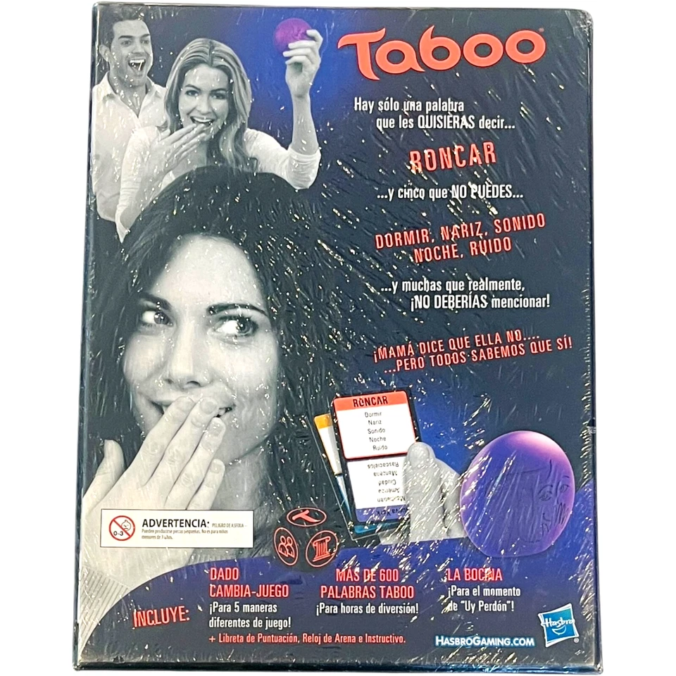 Hasbro Gaming -Taboo El juego de inaudita ¡Diversión! - Juego Español NUEVO Y PRECINTADO Foto 2 de 4