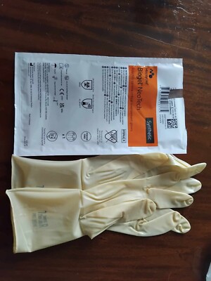 3 Paar Handschuhe Molnlycke Biogel Synthetik Polychloropren Critical Gr. 7,5 Neu