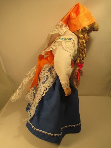 SCHNEIDER Trachten Puppe Märchen Rotkäppchen Porzellan Künstlerpuppe - Bild 6 von 11