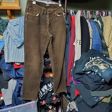 Vintage Y2k Polo Ralph Lauren Corduroy Pants Mens 32X30 Brown Colorway