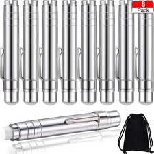 8 Pack Aluminum Alloy Chalks Holder for Teachers Childrens Painting Writing