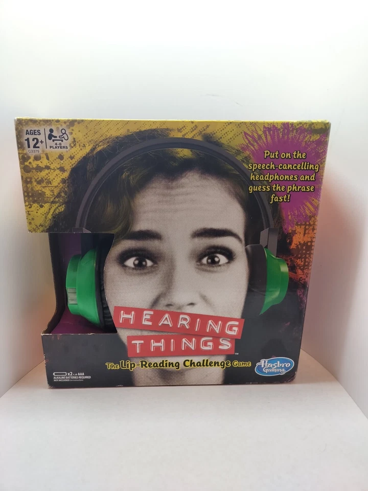 Hearing Things VTG Board Game Hasbro New in box - Image 3 of 4