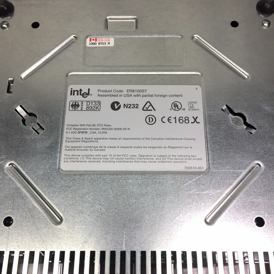 Router Intel Express 8100 con RDSI BRI/ST ER8100STUS Foto 4 de 4