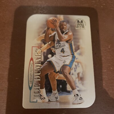 1998-99 Skybox Molten Metal Xplosion Joe Dumars #88 REAL METAL World Champion  