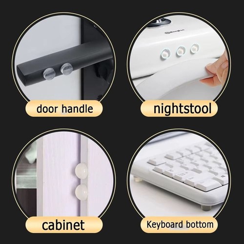 Transparent Keyboard Stickers Silicone Typing Keyboard Cover - Afbeelding 8 van 12