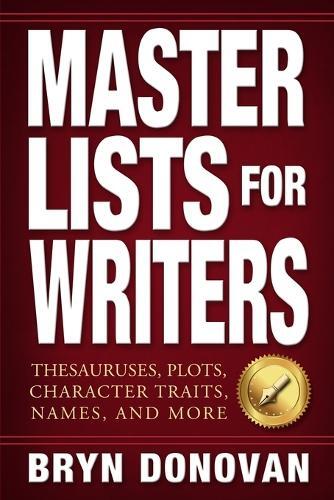 Bryn Donovan Master Lists for Writers (Tascabile)