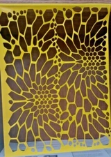 VINYL HIGH BAKE HEAT GUN STENCIL-FLASH BANG PRO -for Cerakote. Kryptek ©style 