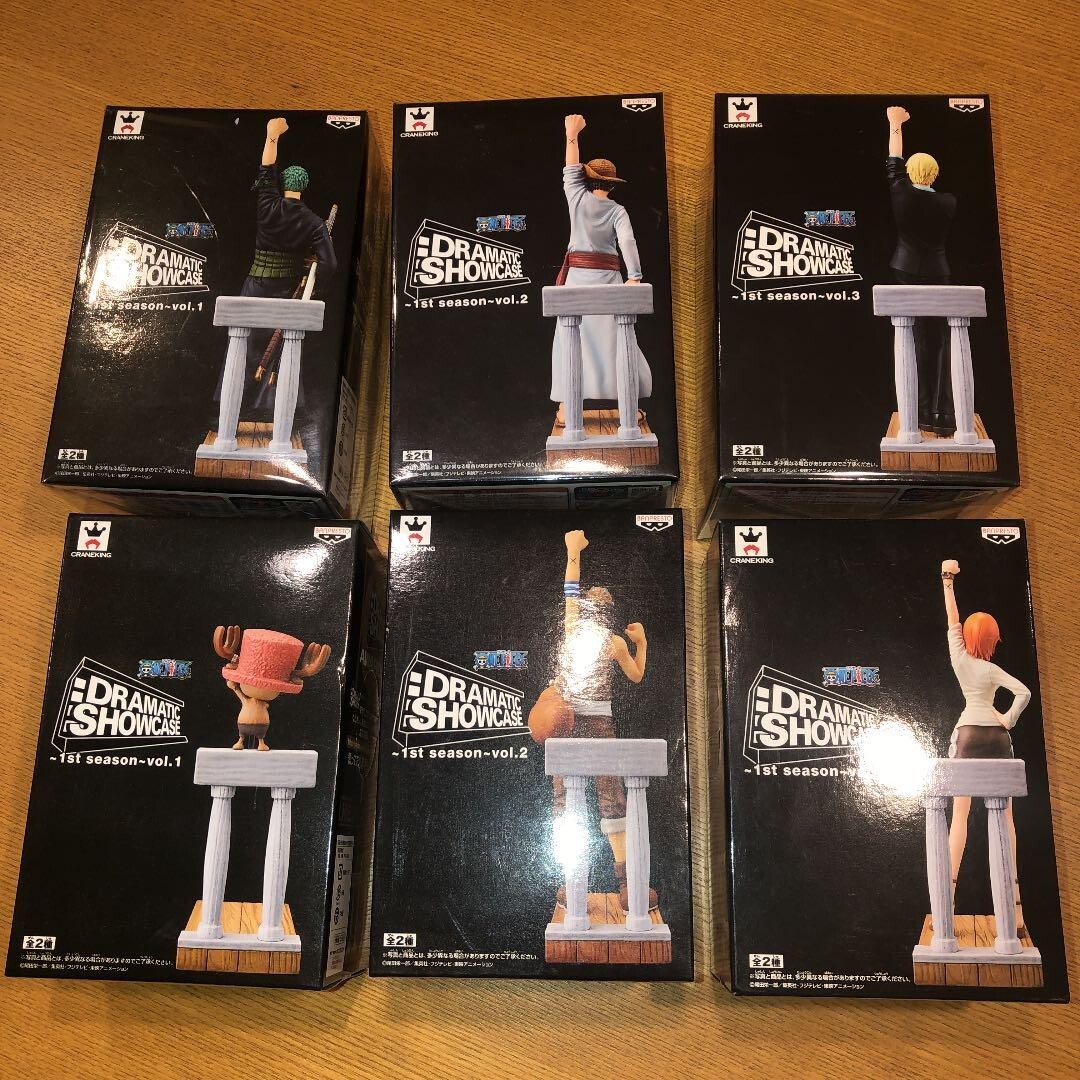 One Piece DRAMATIC SHOWCASE 1st season Completed Set token