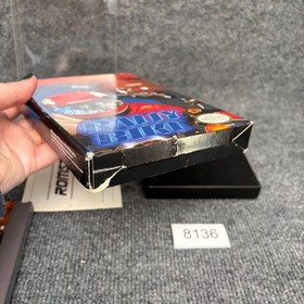 Rally Bike NES Nintendo Entertainment System Complete w/ Manual Box CIB VGC