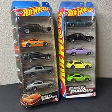 Lot of 2 Hot Wheels Fast  Furious 5 Pack