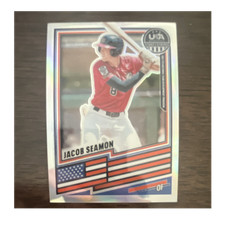 Panini 2025 Stars & Stripes Jacob Seamon Rookie USA Baseball Card #NTS-JS