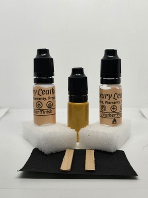 Senf Leder Reparatur Set für Kratzer & Kratzer. Einfach zu bedienen, Autos, Möbel 