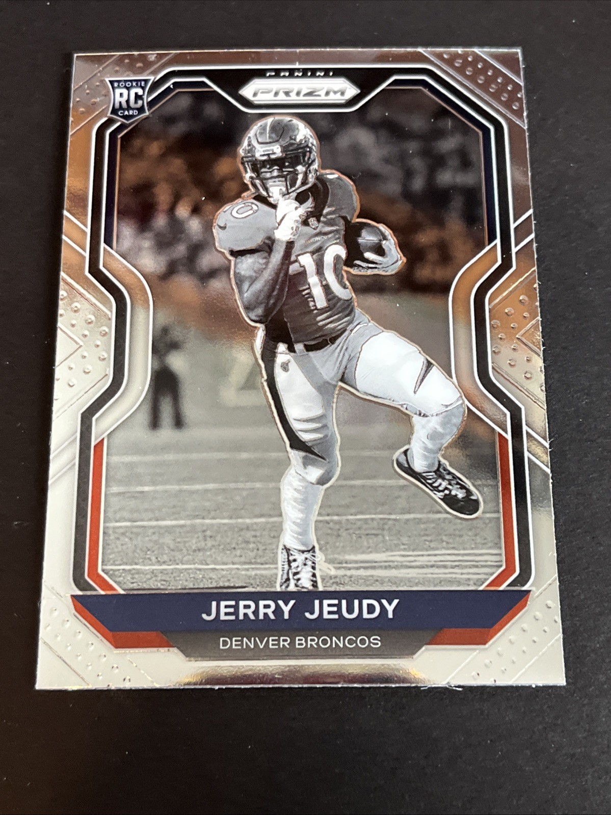 JERRY JEUDY 2020 PANINI PRIZM NEGATIVE VARIATION SP RC # 314