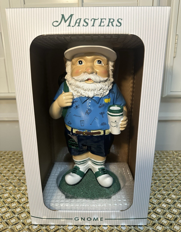 2023 Masters Gnome EXCELLENT CONDITION (Jon Rahm!!)