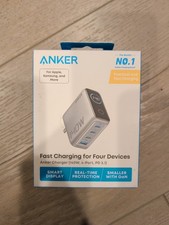 Anker 140W USB-C Charger 4-Port Laptop Advanced GaN Power Adapter for Mac/iPhone