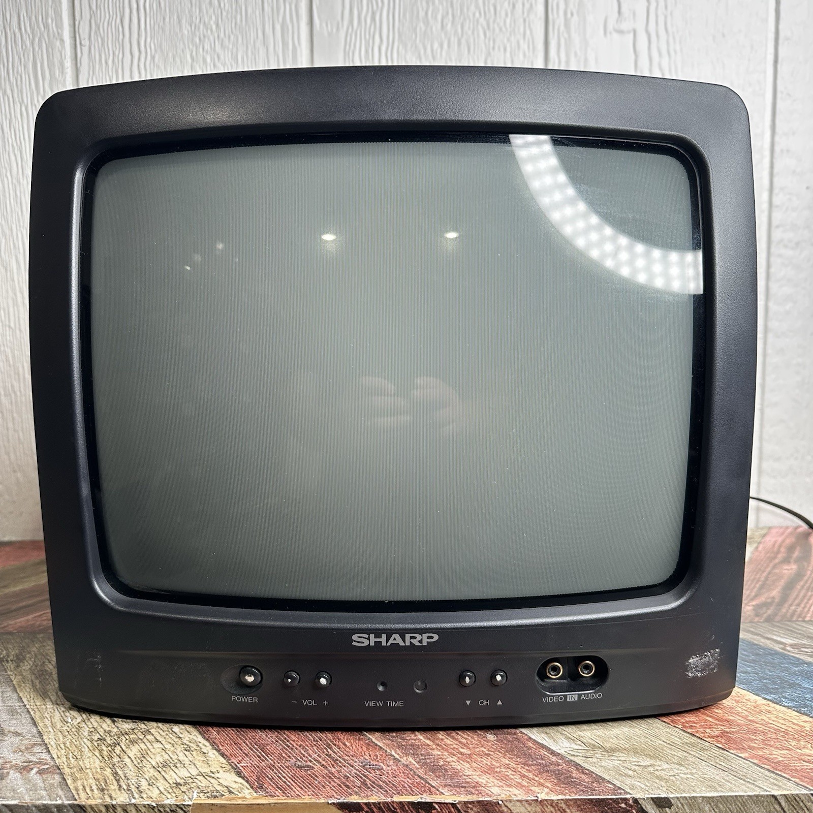 Sharp 13" CRT TV Retro Gaming Television With Remote 13G-M80