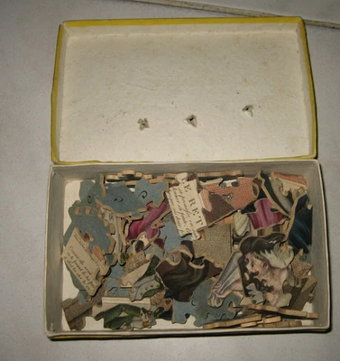 Ancien Puzzle Artistique BARBE BLEU XIXe - Photo 1/4