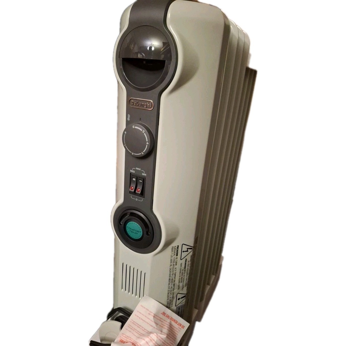 DeLonghi KH390715CM Oil-Filled Radiator Heater, ComfortTemp