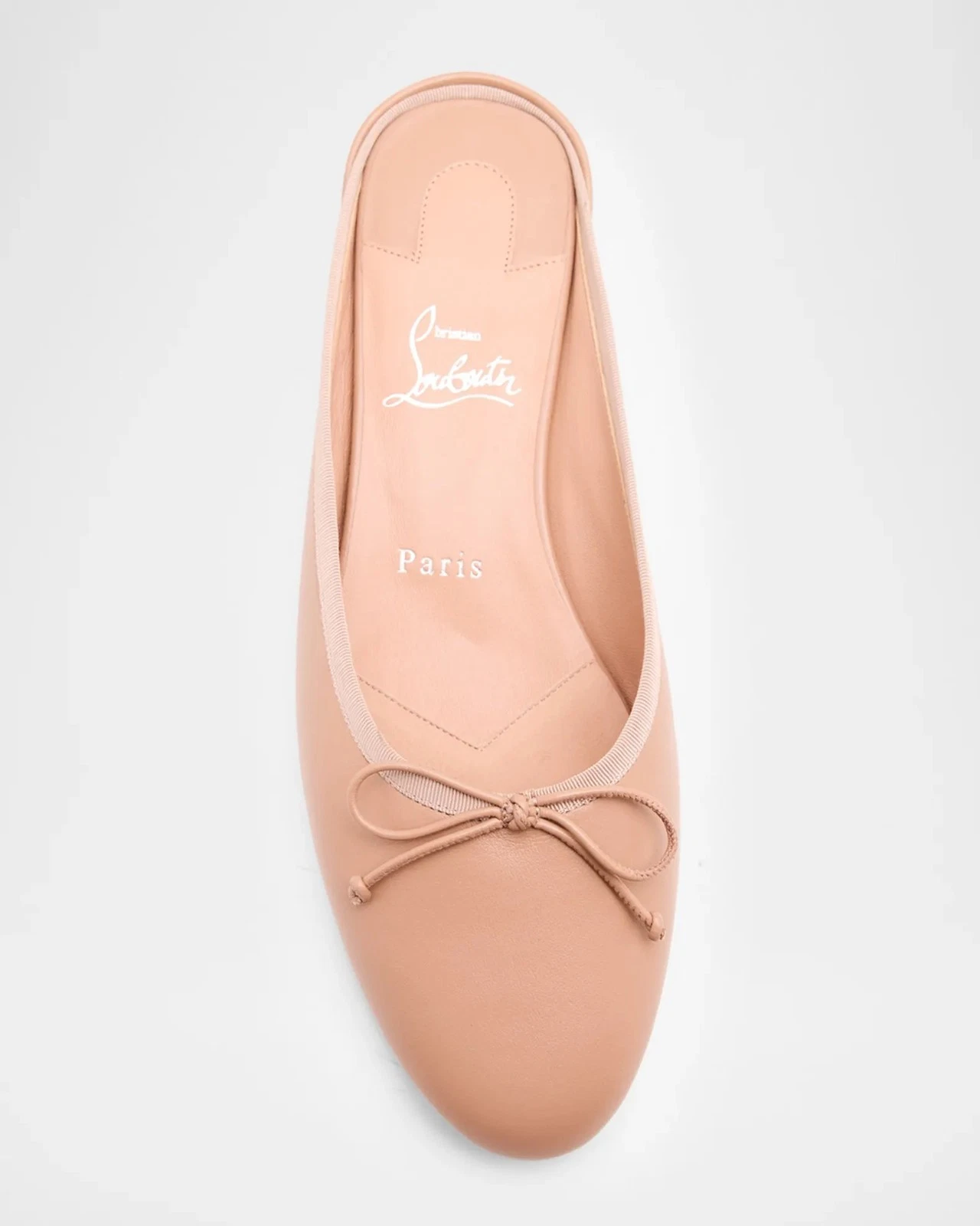 Christian Louboutin — NIB NEW Christian Louboutin Women Leather Sweetie Jane Flats Mules