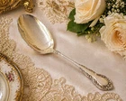 Reed & Barton Georgian Rose Sterling Silver Flatware Teaspoon 6” No Monograms