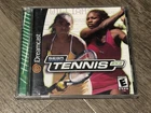 Tennis 2K2 Sega Dreamcast Complete CIB Good Shape Authentic