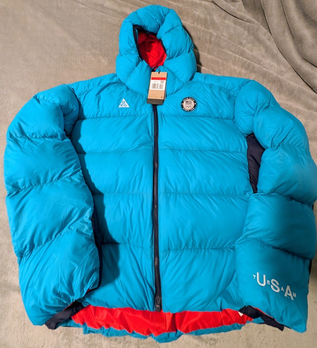 2026 Olympic Team USA - Nike ACG Lunar Lake Turquoise Jacket