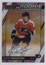 2023-24 O-Pee-Chee Platinum Rookie Auto Sunset Elliot Desnoyers #R-ED Auto 1n3c