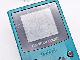 Nintendo Game Boy Color Teal Boxed Japan