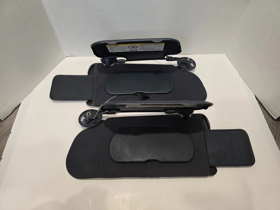 2000-2005 Buick Lesabre par de para-sóis esquerda direita azul iluminado OEM A099 - Imagem 2 de 4