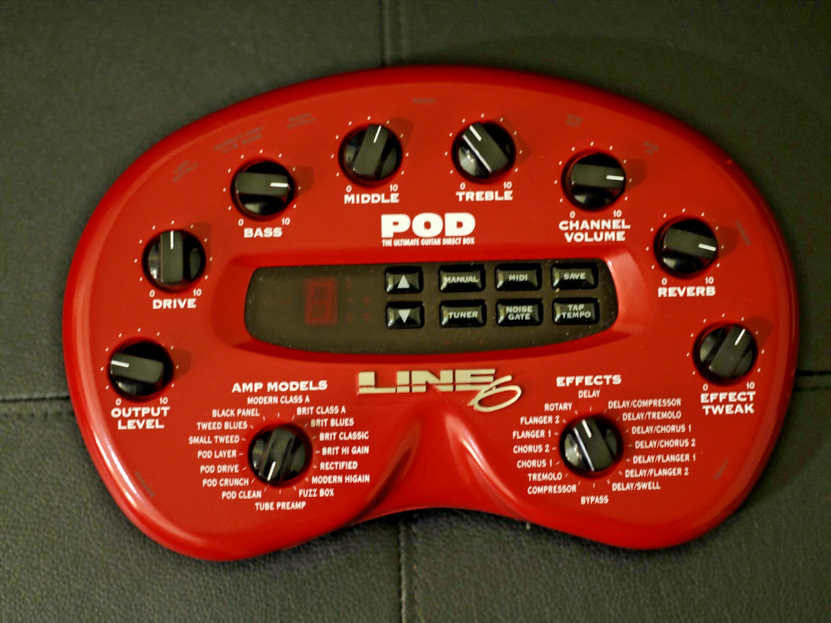 Line 6 POD 2.0 Multi-Effects Guitar Effect Pedal for sale online