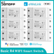 Basic R4 Wifi DIY Smart Switch Module Remote Control Smart Home Automation Via E