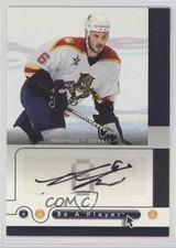 2005-06 Upper Deck Be a Player SP Signatures Andreas Lilja #AL Auto 0af
