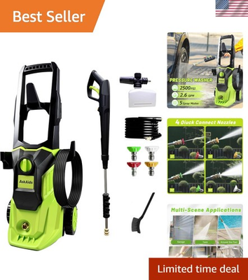 #ad #ad Pressure Washer Power Washer with Foam Cannon 2500 PSI Car Patio Deck Fences $158.58