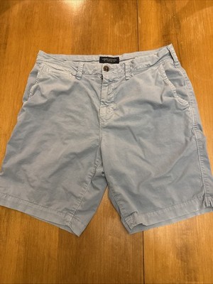 American Eagle Next Level Flex Shorts Mens 32 Light Blue Stretch | Coastal Beach