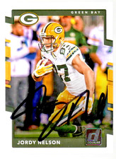 Jordy Nelson Green Bay Packers Autograph Signed 2017 Panini Card Hologram COA