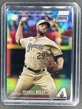 2022 TOPPS STADIUM CLUB CHROME- MERRILL KELLY #391 REFRACTOR 