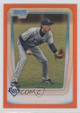 2011 Bowman Draft Chrome Prospects Orange Refractor 23/25 Tyler Goeddel 2u8