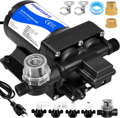 High Pressure Water Booster Pump 5.5GPM 75PSI for Home & Garden Use