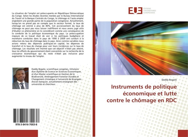 Instruments De Politique éConomique Et Lutte Contre Le ChôMage En Rdc Daddy Bogo-image