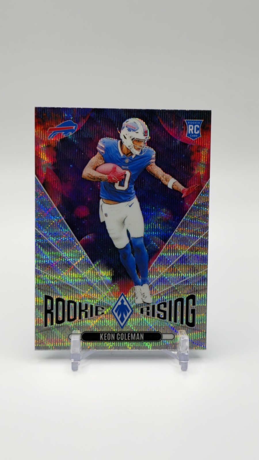 2024 Panini Phoenix #RR-KCN Keon Coleman Silver Wave Rookie Rising
