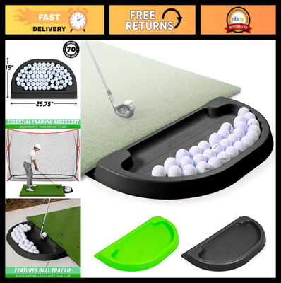 Golf Ball Storage Trays - Durable Organizer for Practice & Game Day - Easy Acces