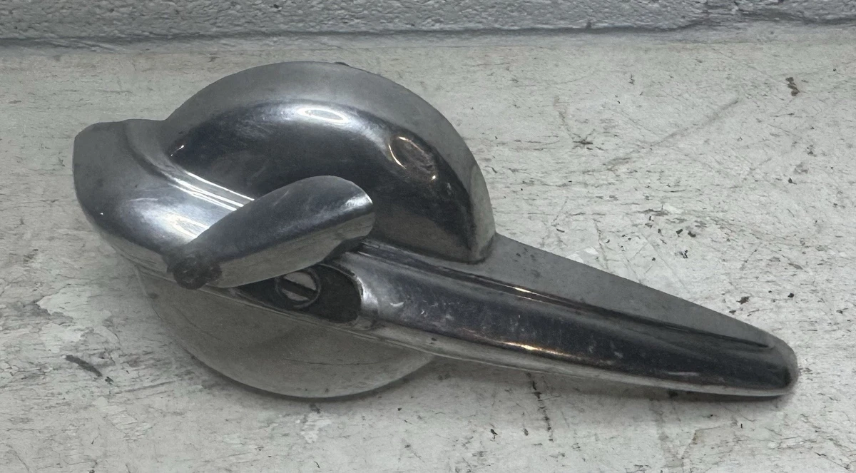 M1479 Vintage 1950s ツーフェイス ブックエンド 1938 1939 Ford Trunk Handle Coupe Sedan Deluxe Lock Chrome | eBay