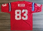 Wes Welker Signed New England Patriots Jersey NFL Size 54 XXL LEGEND RAD