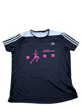 Adidas Men's Black Running T-Shirt Short Sleeve Crewneck Size L
