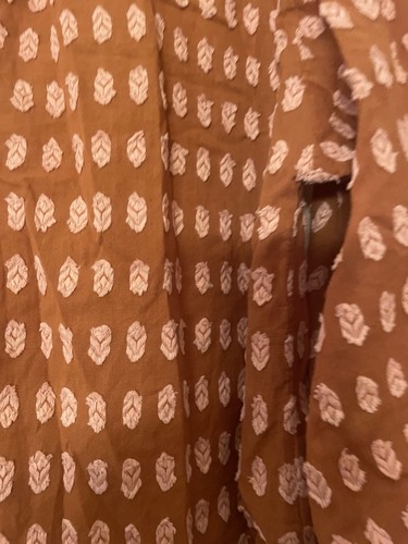 Camicia Anthropologie Pilcro Tavi testurizzata con bottoni - ruggine - media - Foto 2 di 6